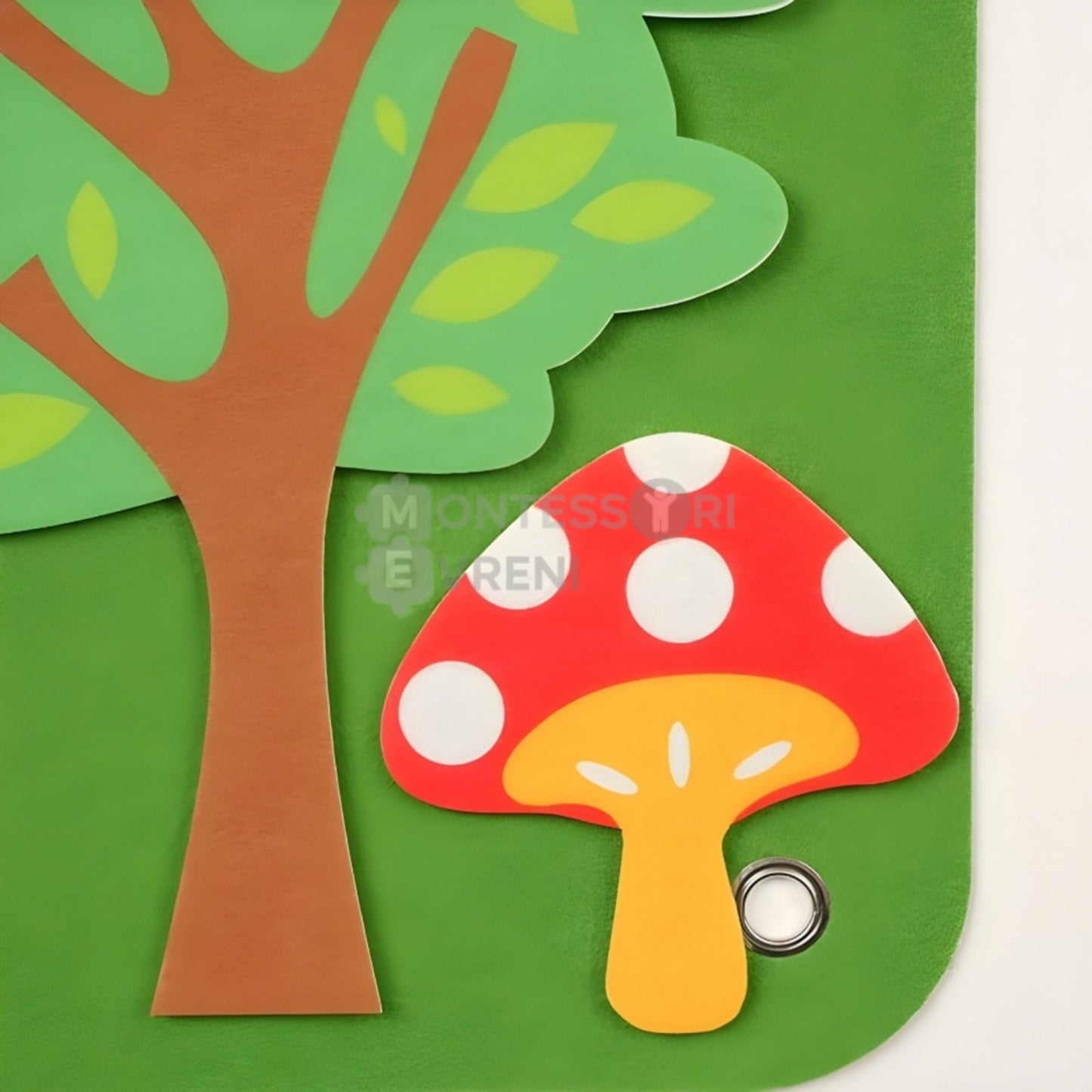 Montessori Keçe Oyun ve Öğrenme Tahtası