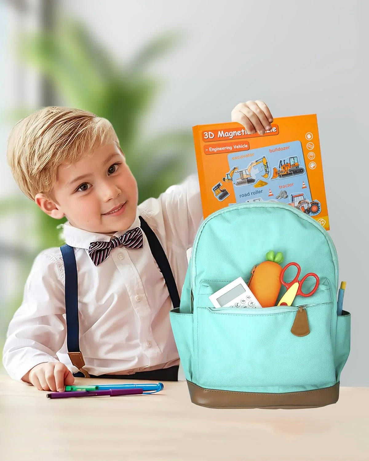 Montessori Manyetik Hikayeli Bulmaca Kitapları