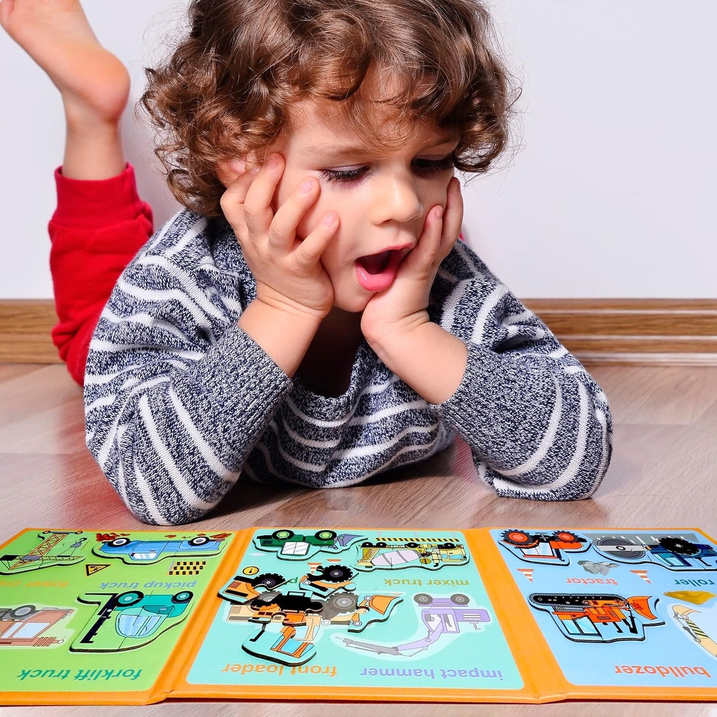 Montessori Manyetik Hikayeli Bulmaca Kitapları