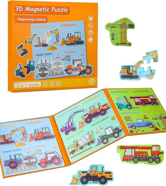 Montessori Manyetik Hikayeli Bulmaca Kitapları